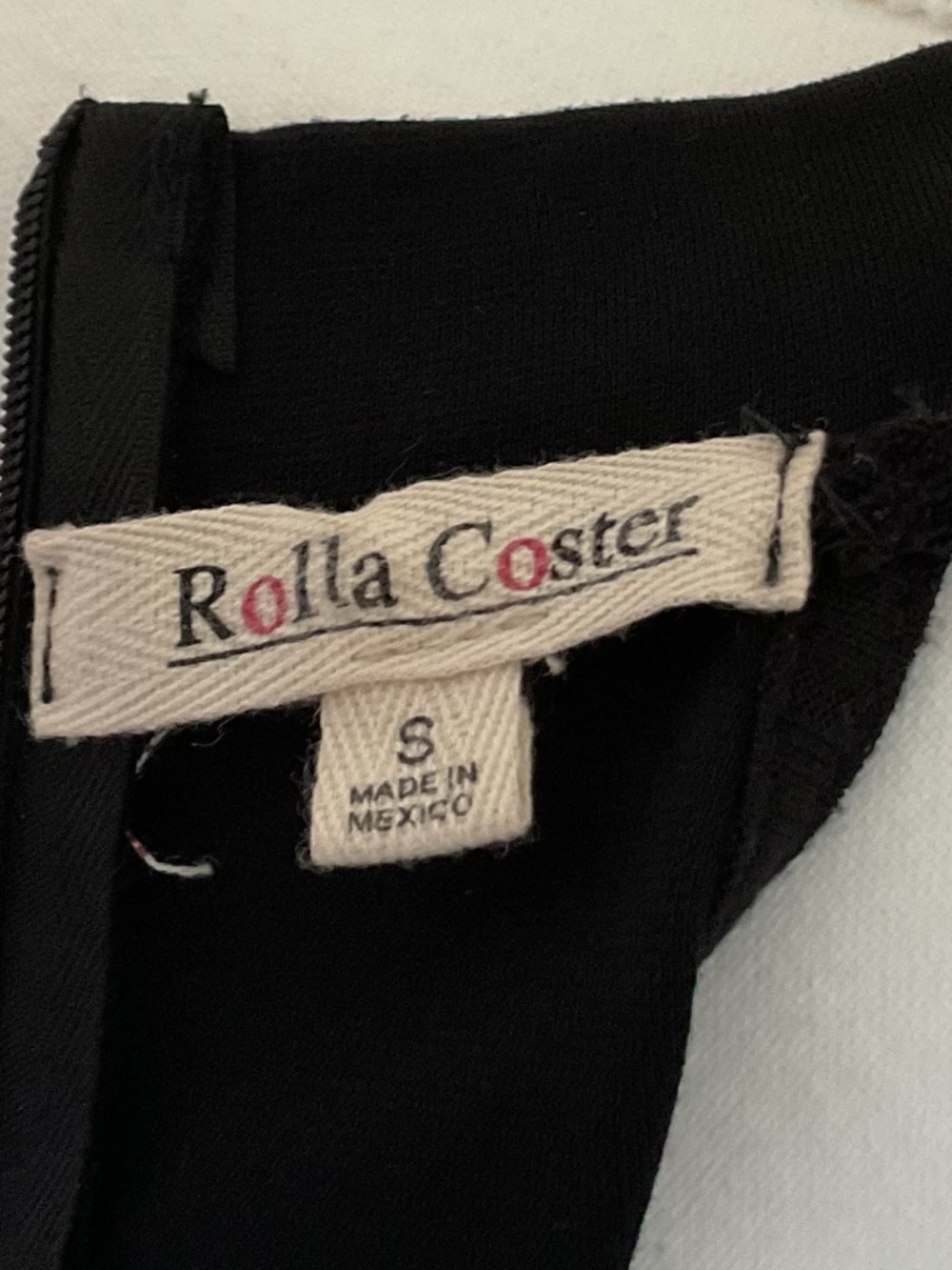 🤩 Rolla Coster Dress Black Halter Cocktail - size S - Picture 5 of 5